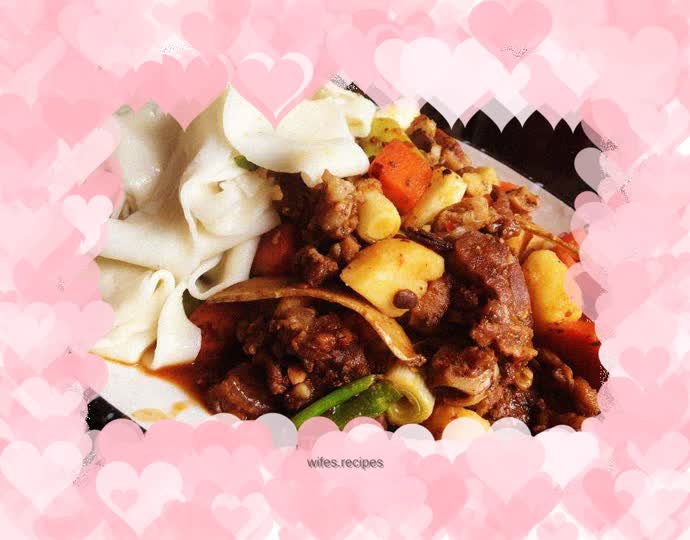 Large plate of mutton