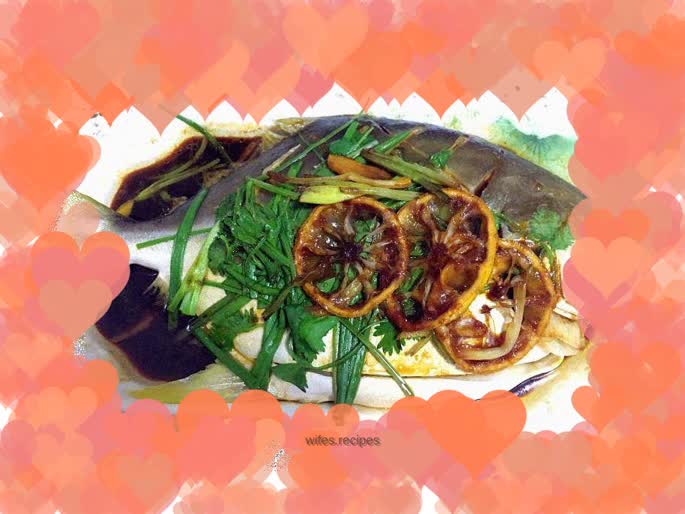 Steamed Golden Pomfret