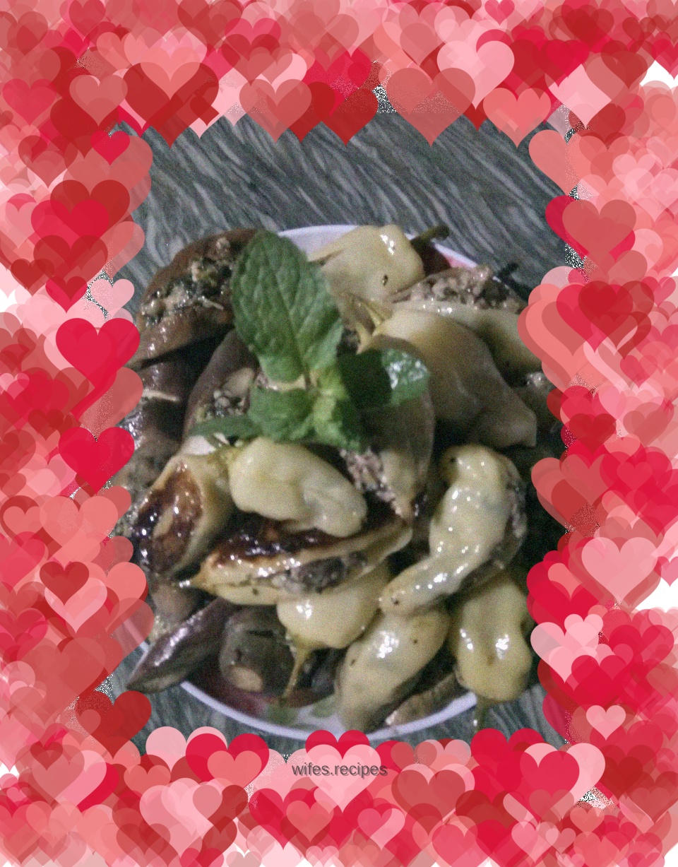 Stuffed Pepper and Eggplant