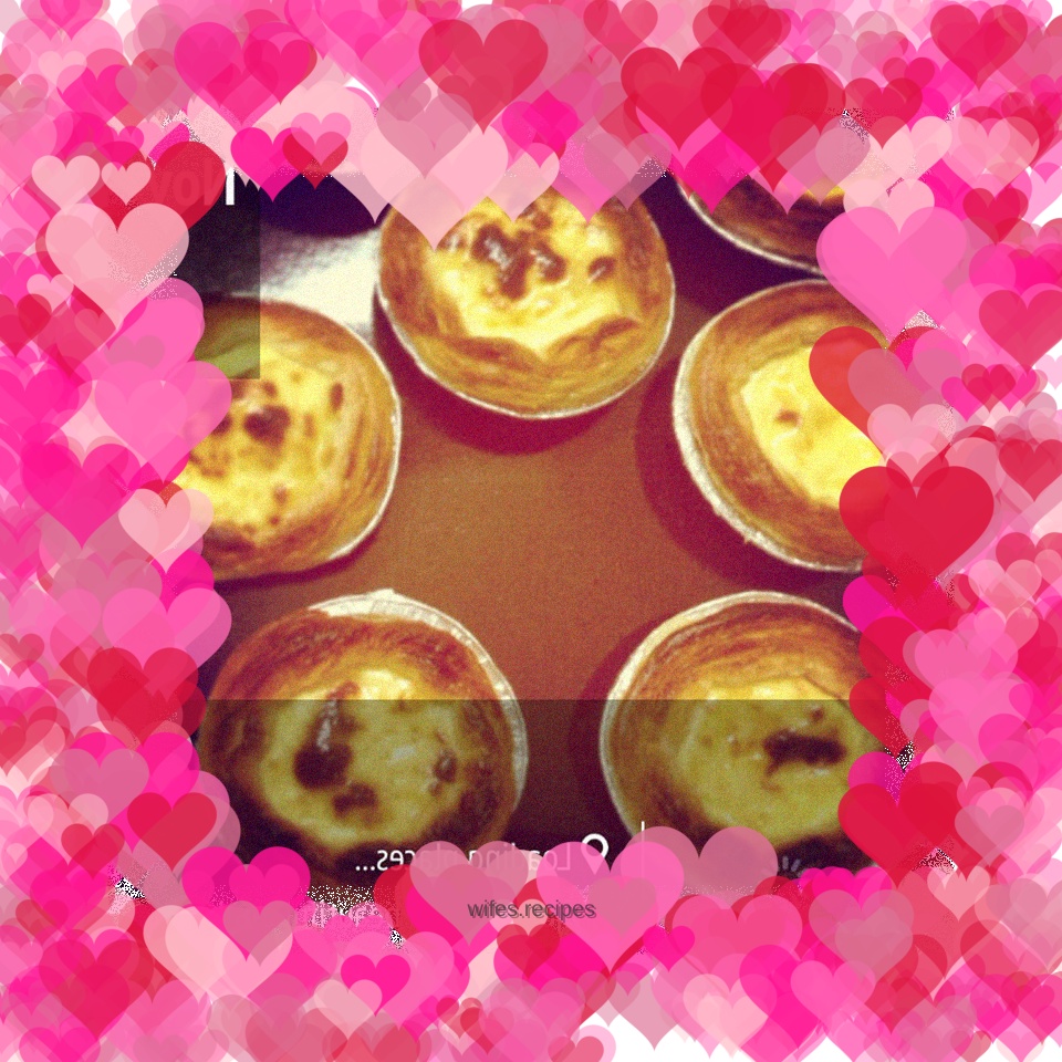 First time baking: egg tarts