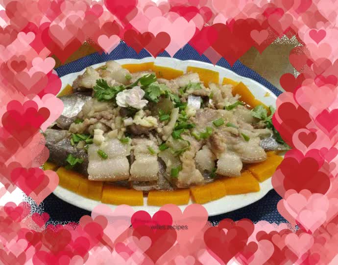 Steamed Pork Belly with Salted Fish