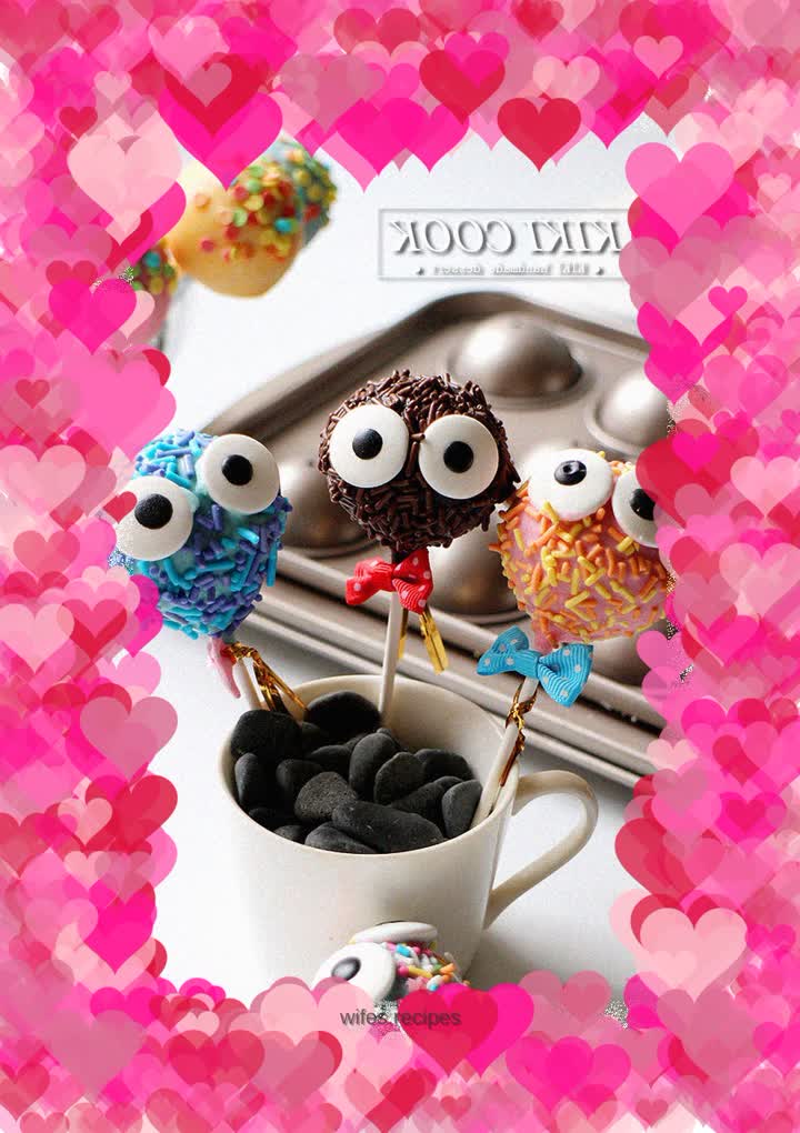 Little monster popsicle cake