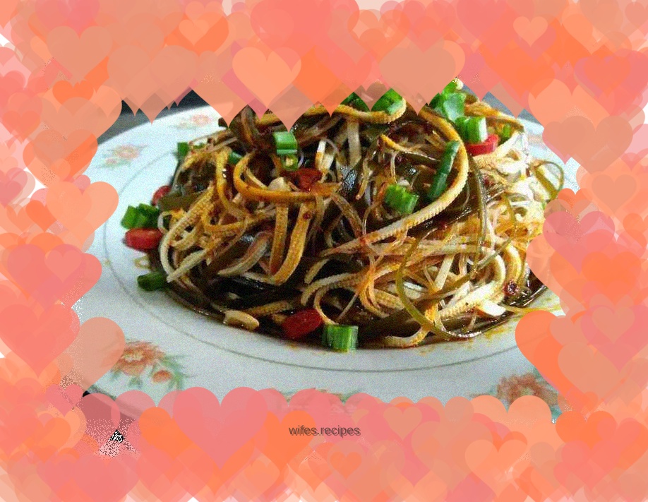 【Three silk threads of red oil】