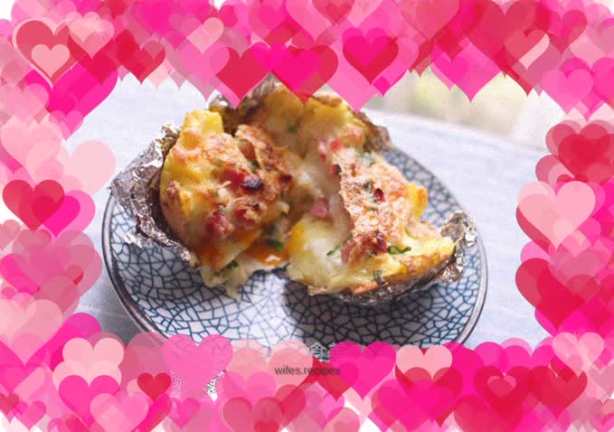 Cheese Baked Potatoes