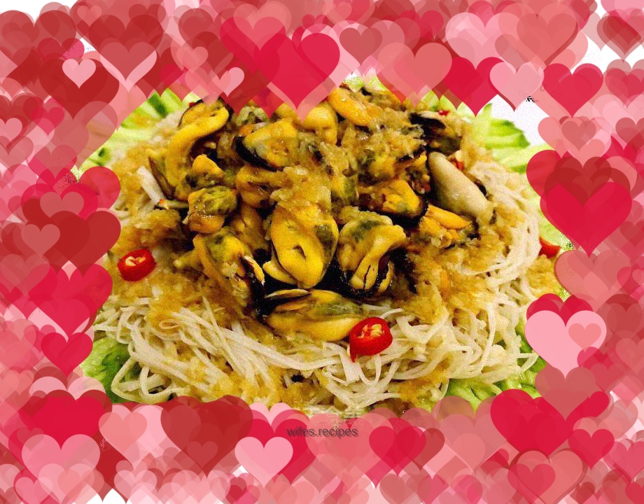 Haihong mixed with seasonal vegetables