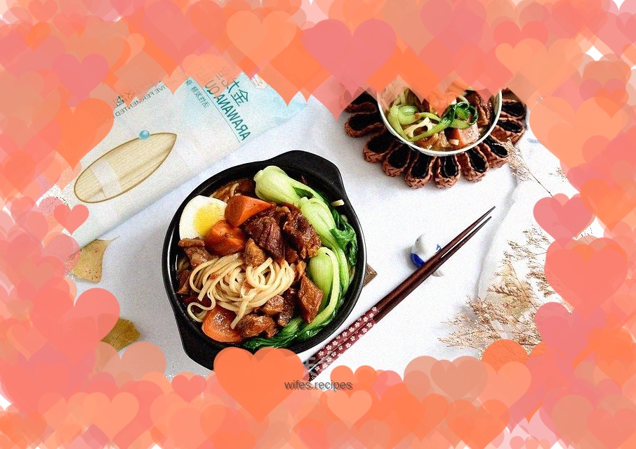 Tomato Beef Brisket Noodles