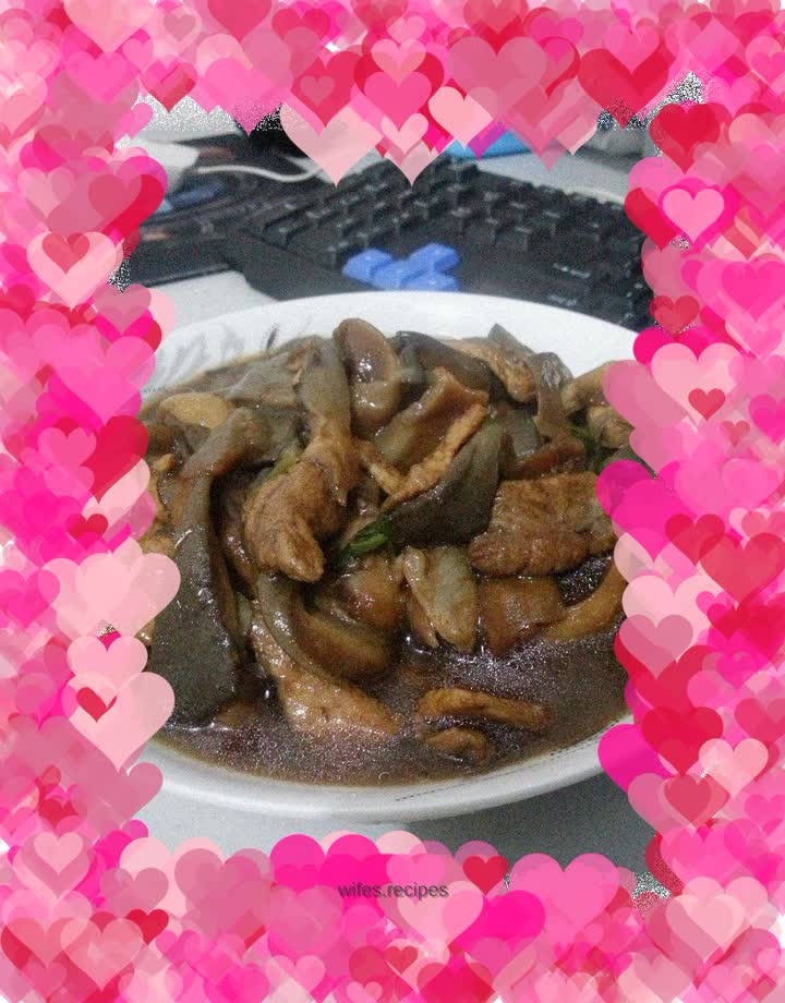 Stir-fried Pork with Mushrooms