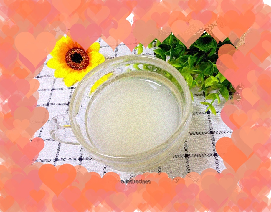 Nourishing yin and moisturizing the lungs in autumn: radish honey drink