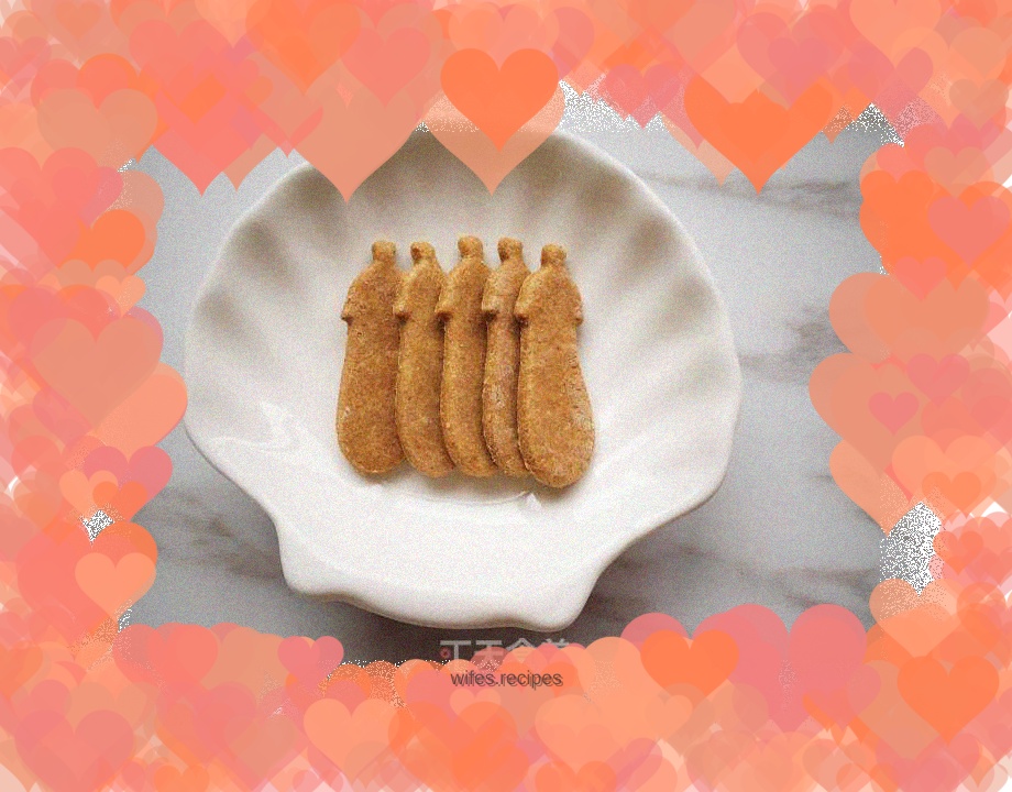 Oil-free and sugar-free whole grain biscuits for weight loss