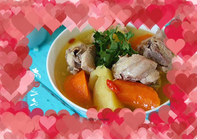 Chicken Legs Stewed with Potatoes