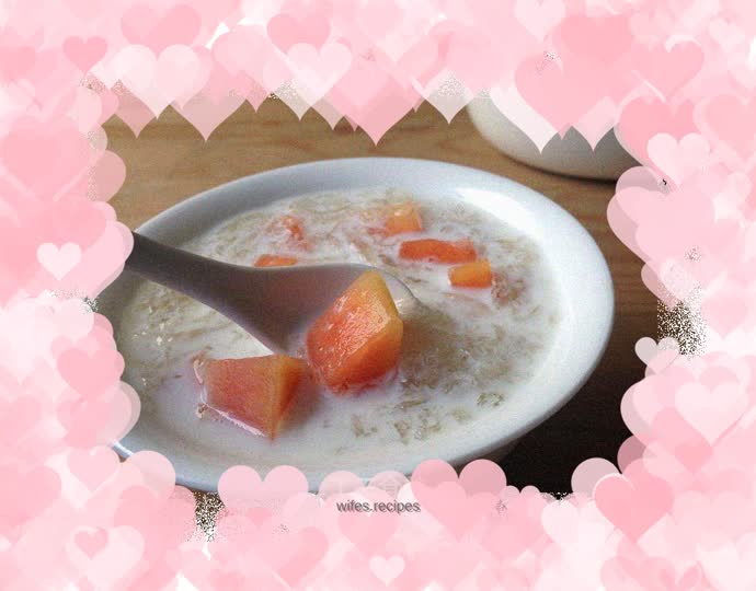 The "royal product of the imperial court" has arrived, and your home is also a royal palace - "Papaya, Milk and Bird's Nest"