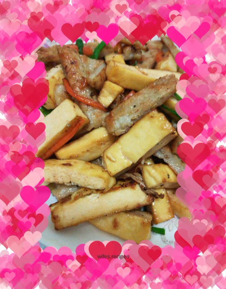 Dried fried fish floss