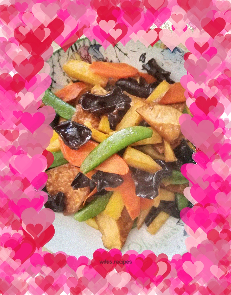 Fried vegetables