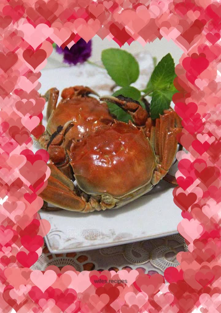 Steamed Crab with Perilla