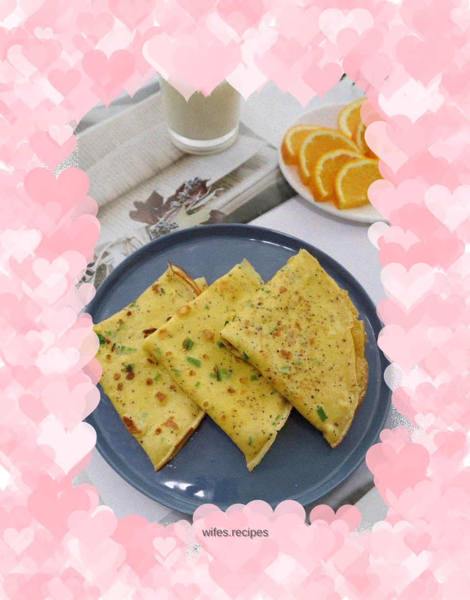 Black pepper milk and egg soft cake (weight loss staple meal replacement)