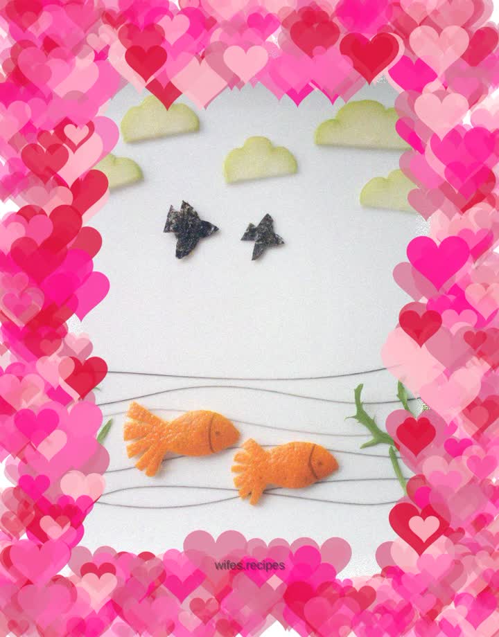 Swallows and small fish