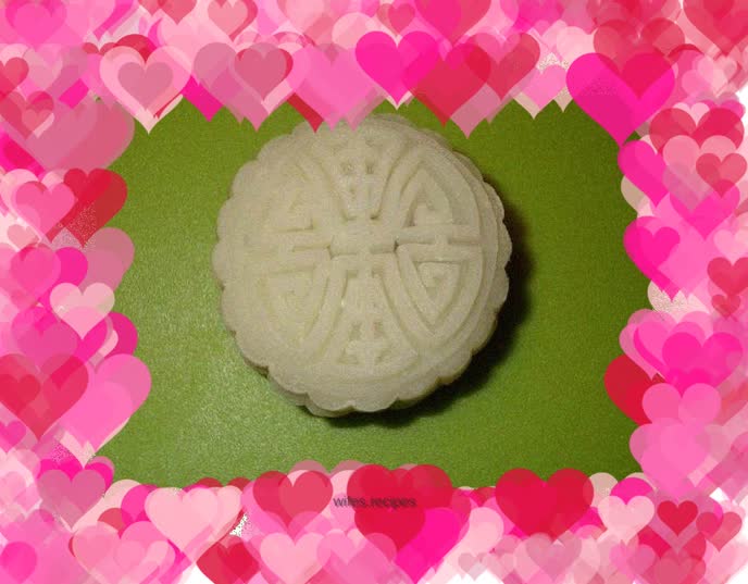 Purple Sweet Potato Snowskin Mooncake