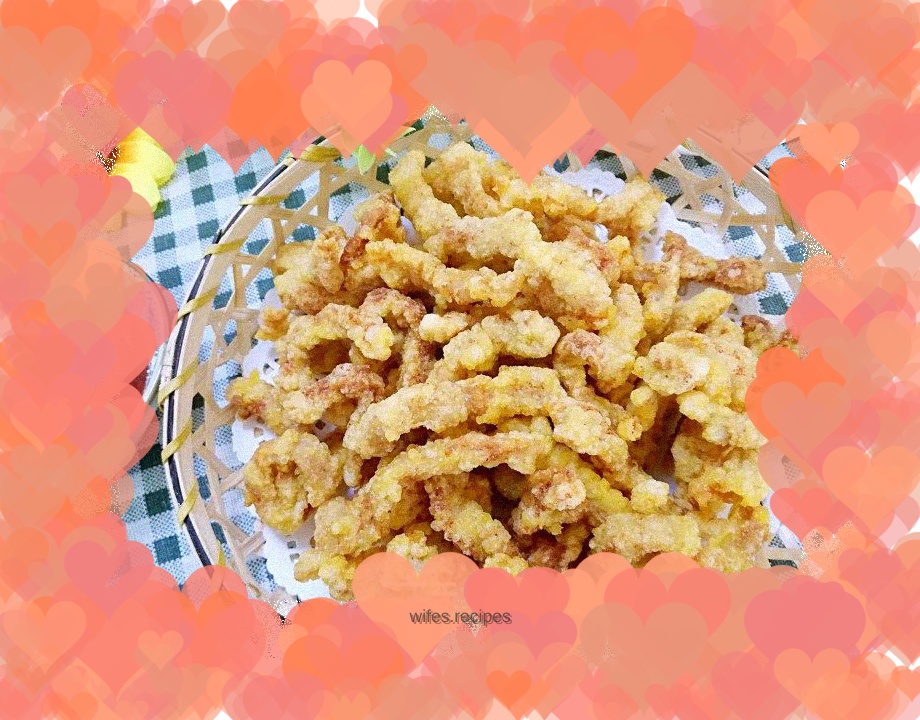 Soft fried tenderloin