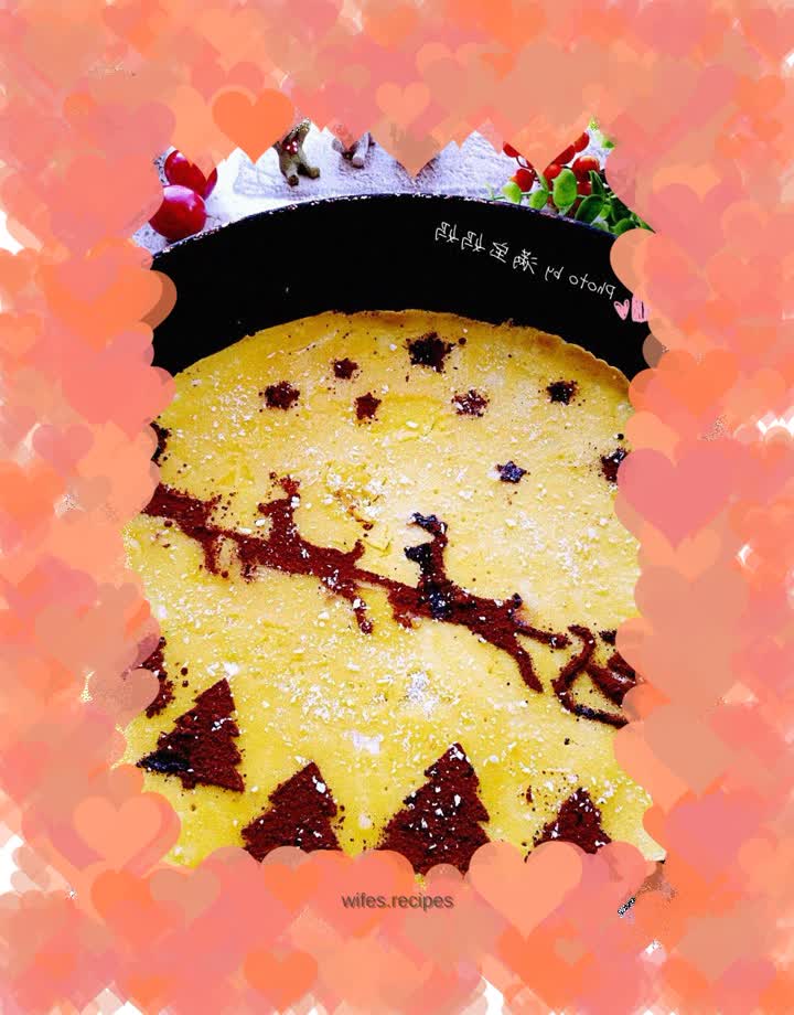 Christmas Egg Pancake
