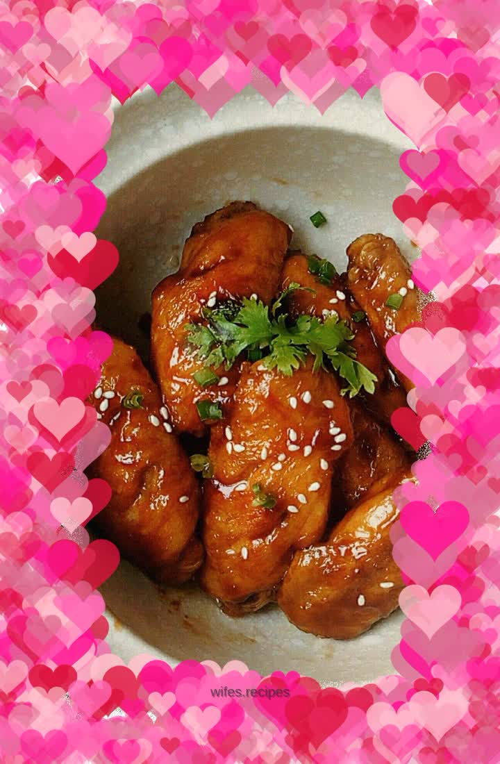 Braised chicken wings