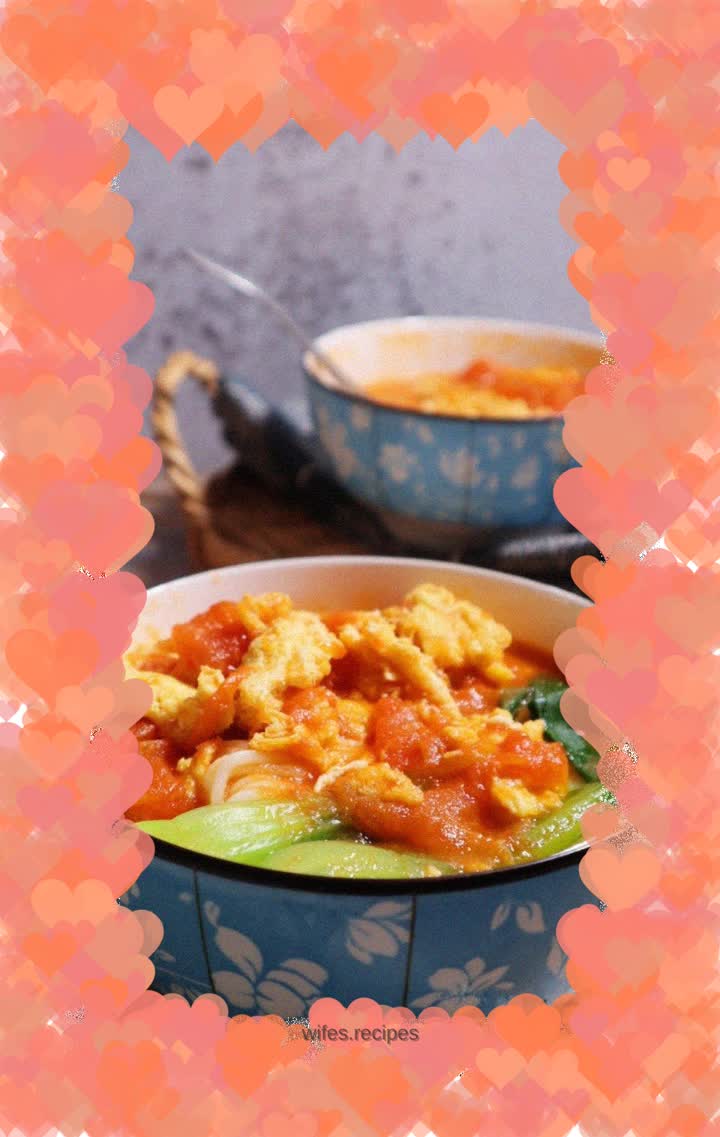 Zero basics❗️Braised noodles with tomatoes and eggs (taste of home❤️)