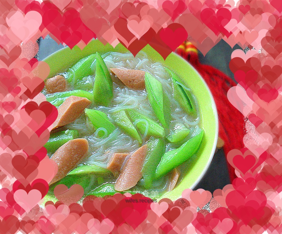 Konjac and Luffa Soup