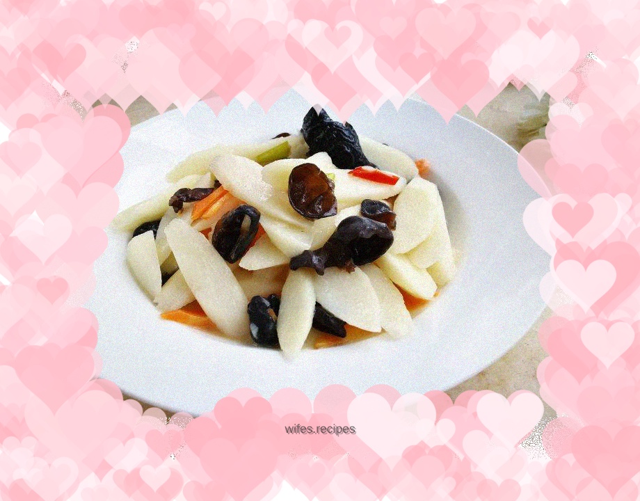 【Yantai】Stir-fried yam and fungus