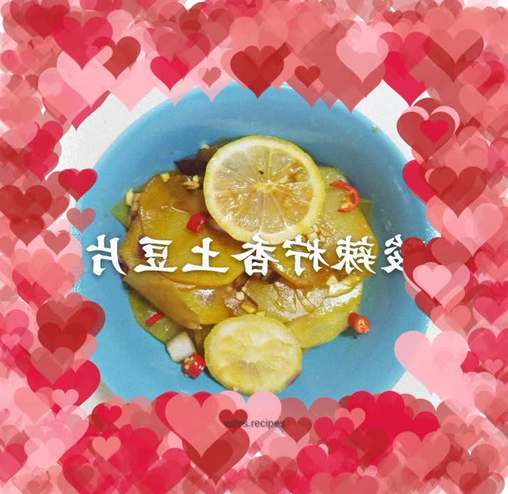 Spicy and Sour Lemon Potato Chips