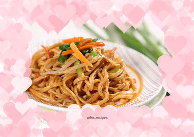 Yi Noodles with Abalone Sauce—Automatic Cooking Pot Recipe