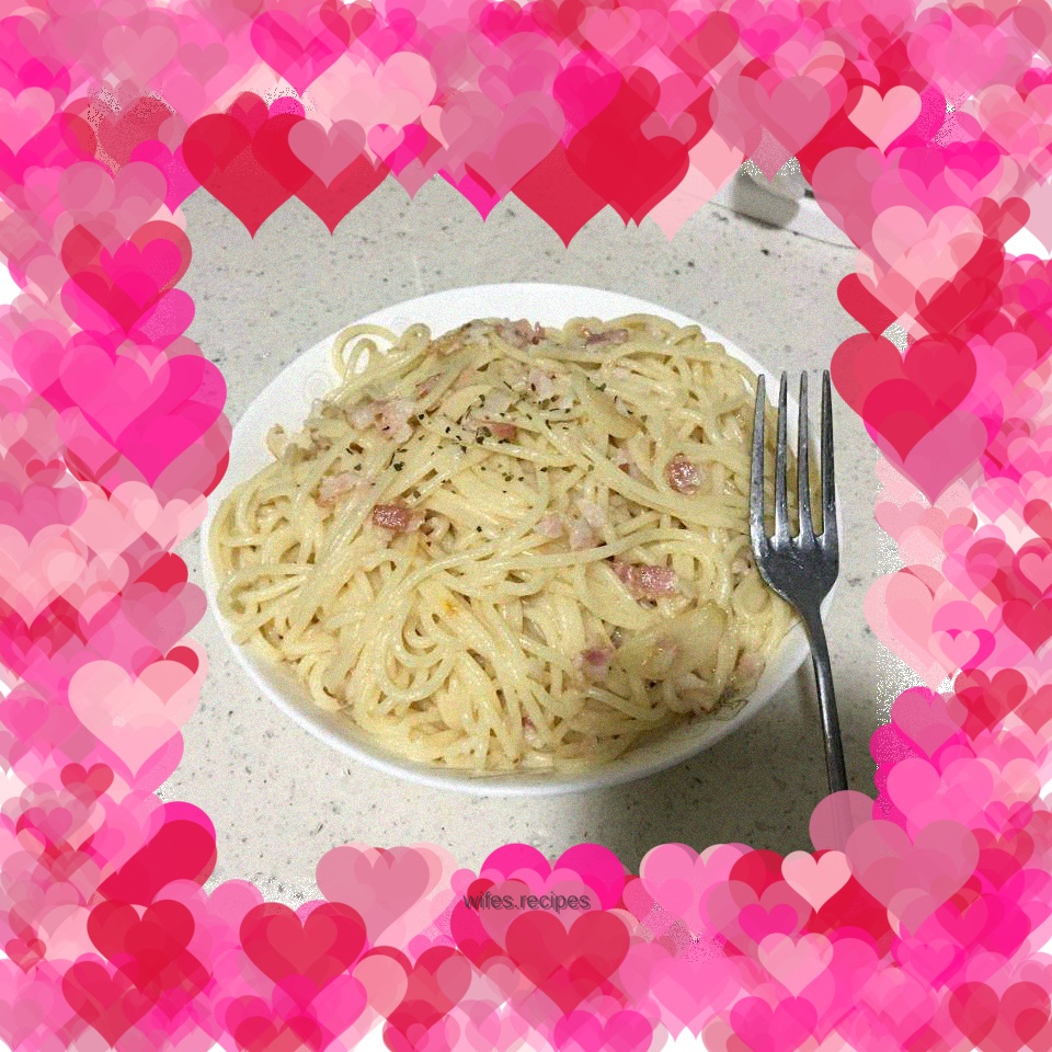 Cheese Bacon Spaghetti