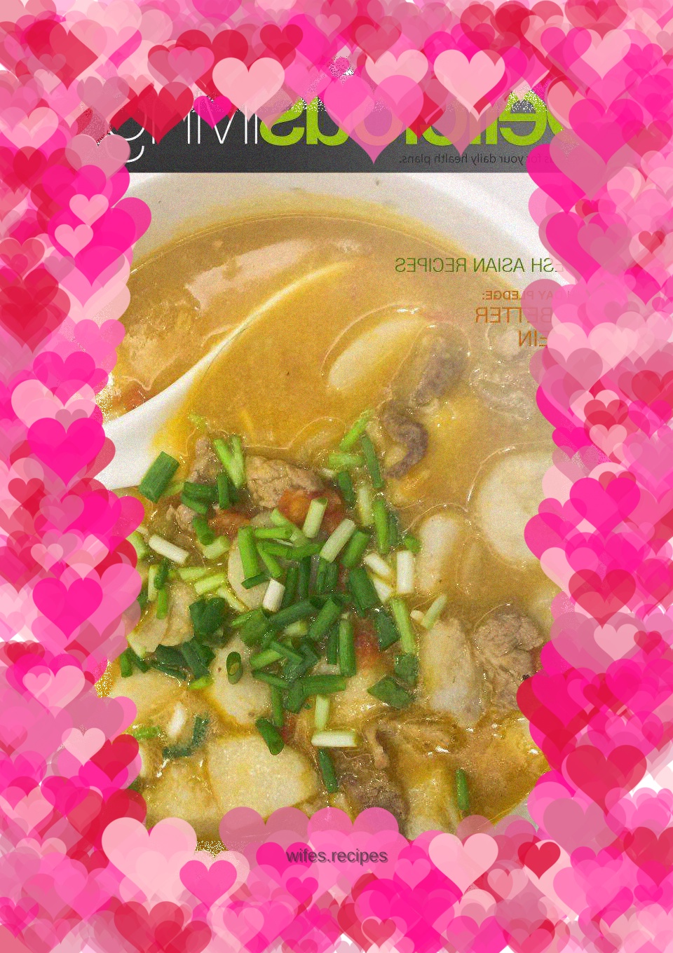 Shredded Pork and Tomatoes Braised with Taro