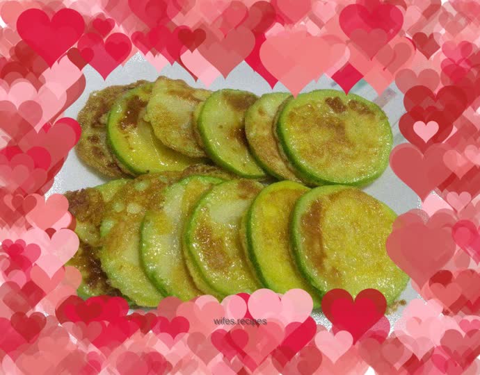 Gourd Pancake - Korean Gourd Pancake (호박전)