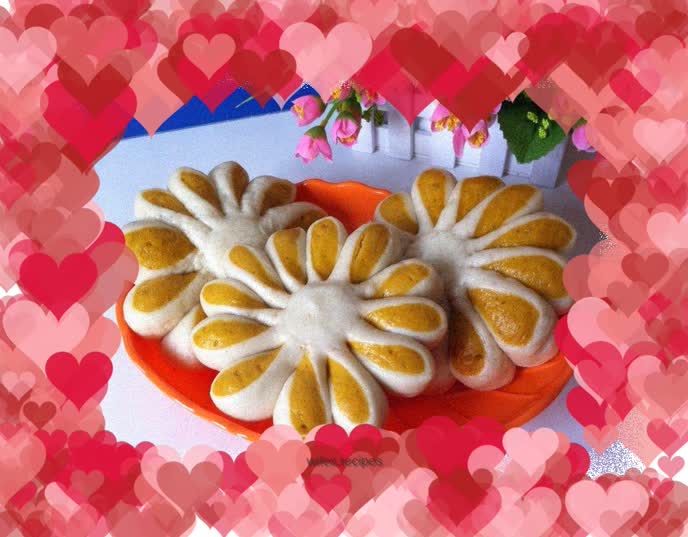Chrysanthemum steamed buns