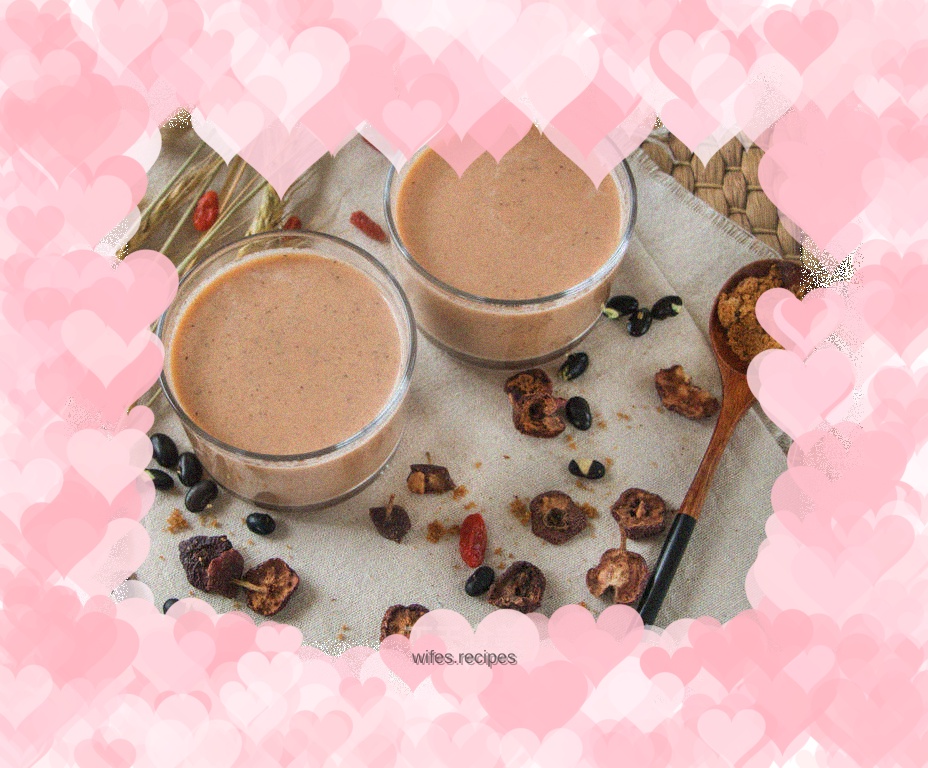 I'm ugly but the black bean, wolfberry and hawthorn drink can make you beautiful