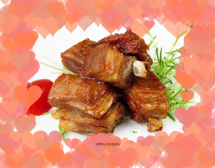 Grilled Lamb Chops with Honey Sauce