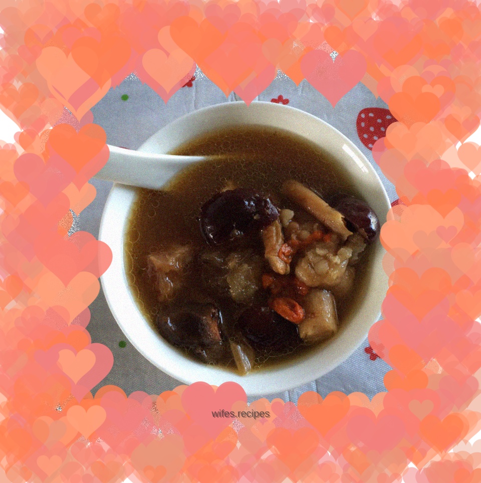 Beef tendon soup