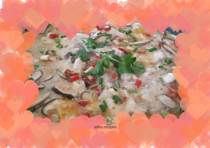 Fresh fish and mutton in one pot