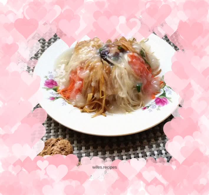 Plain button three silk