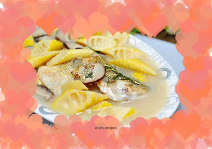 Bass with Spring Bamboo Shoots