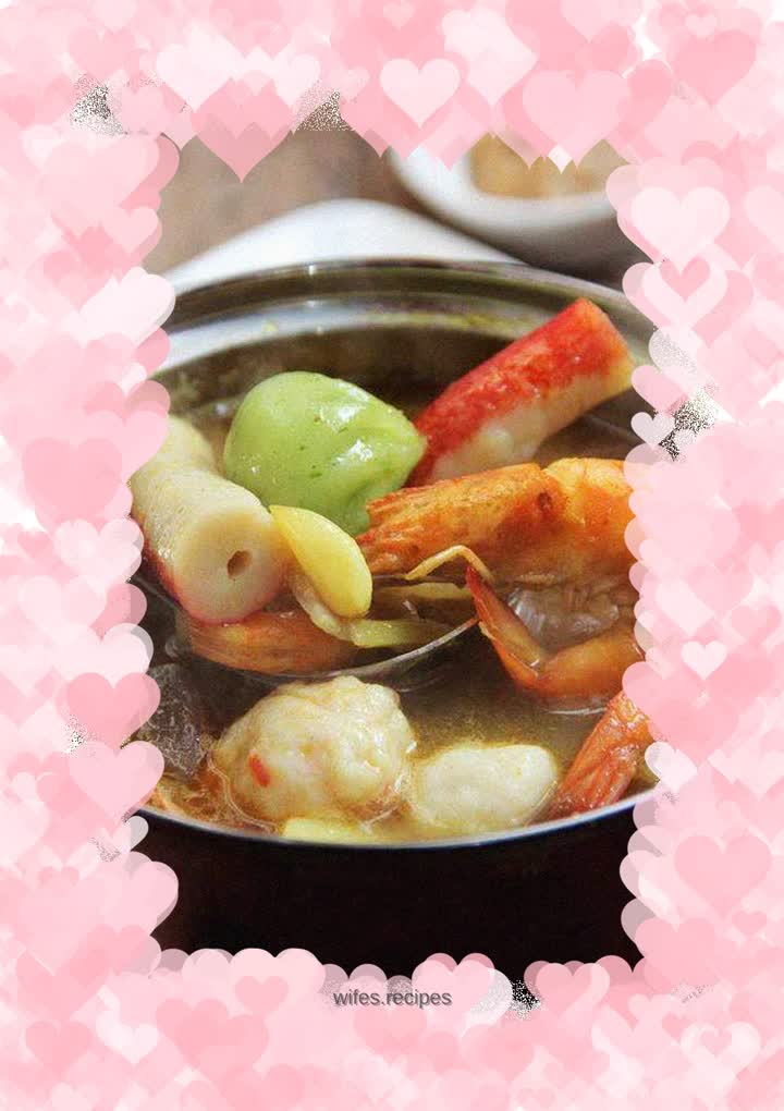 Rich and fragrant --- curry hot pot