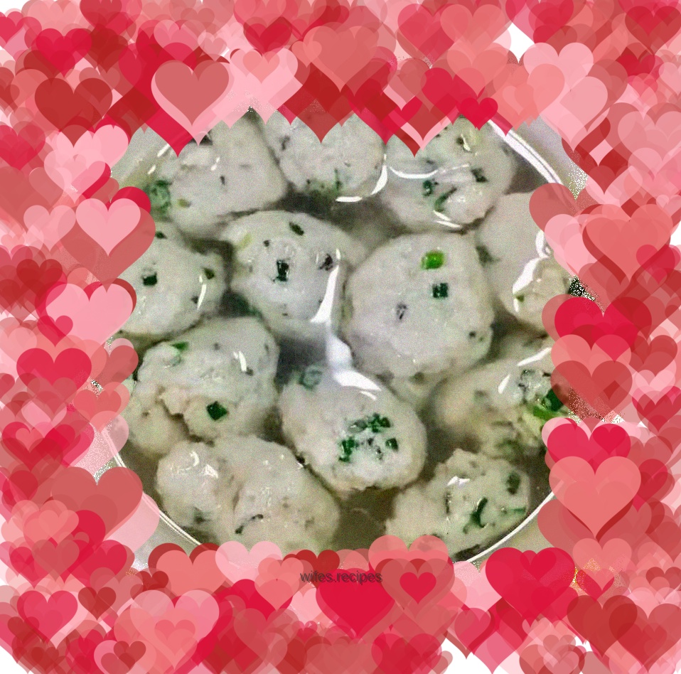 Fish ball soup