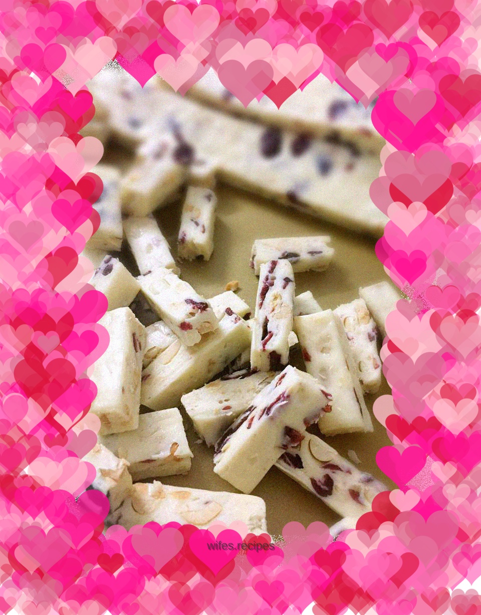 Cranberry Peanut Nougat