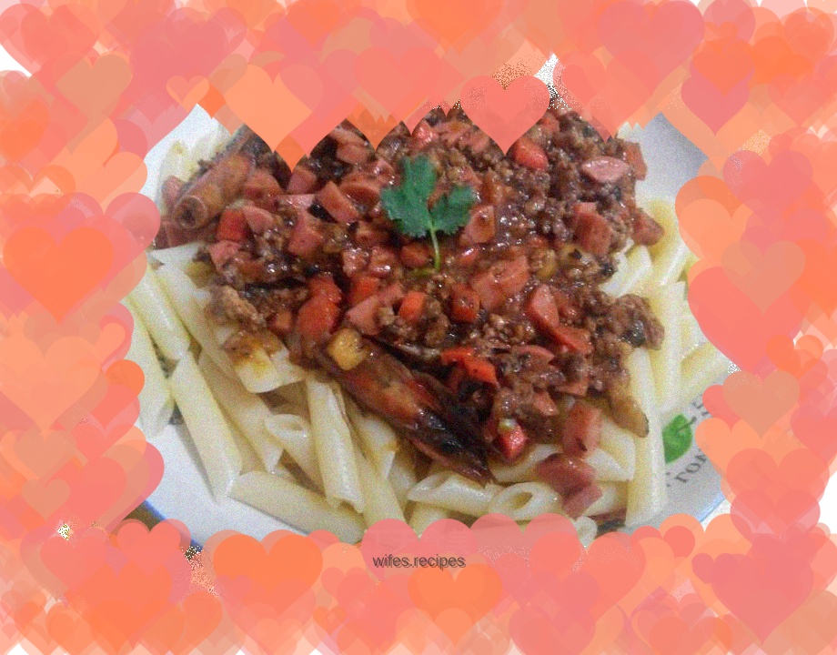 Tomato and Ham Pasta