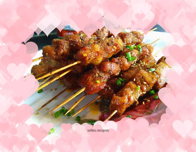 【Sichuan style barbecue skewers】