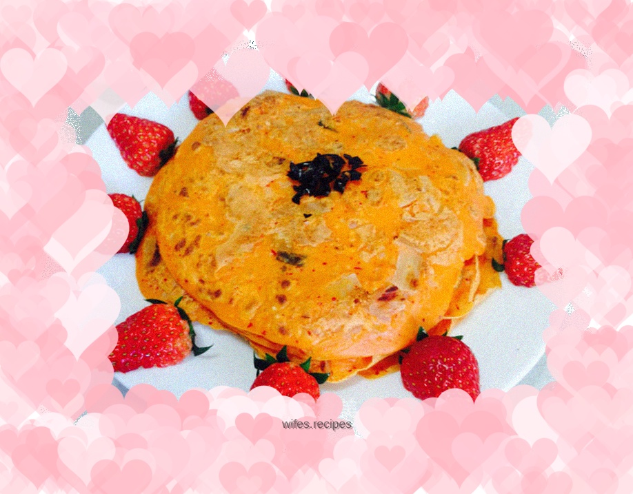 Korean kimchi pancake