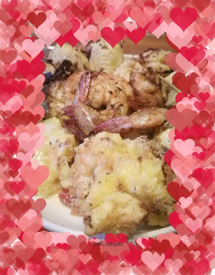 Golden Cheese Shrimp Balls