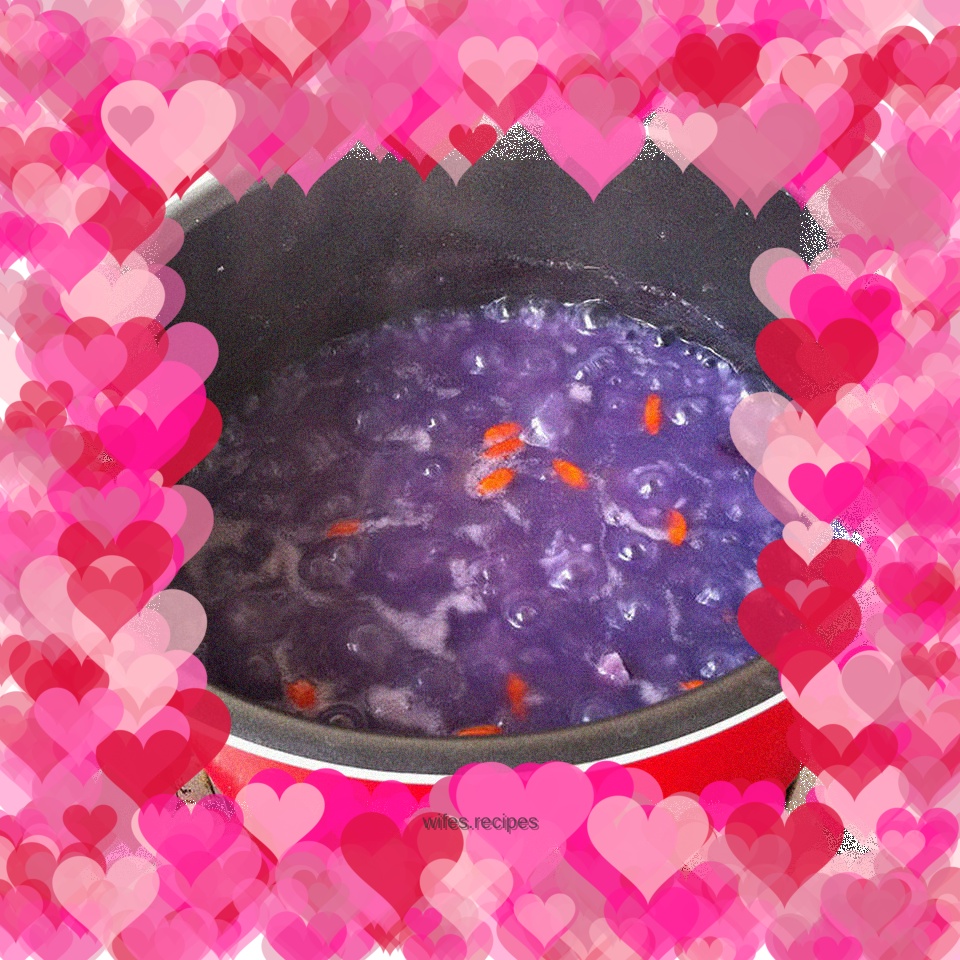 Purple Sweet Potato Glutinous Rice Porridge