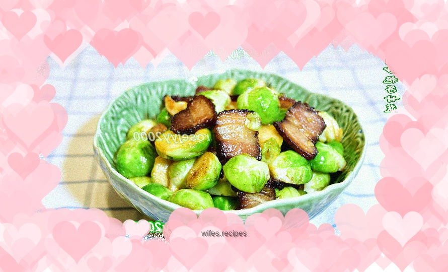 Sautéed Brussels Sprouts with Bacon