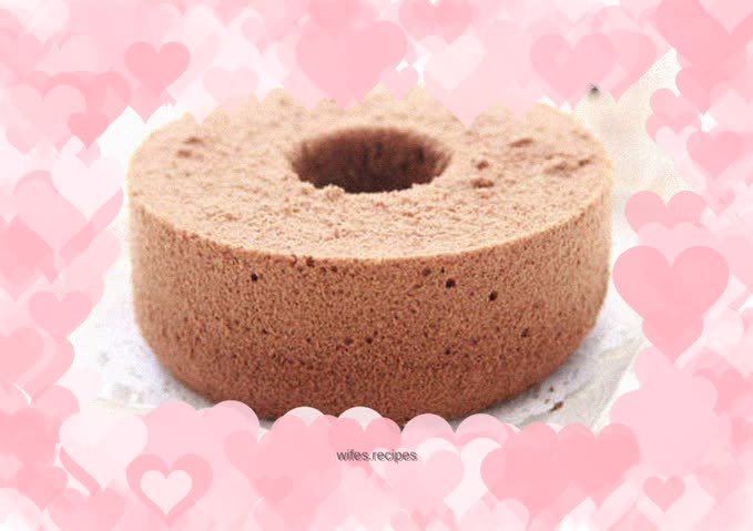 Cocoa hollow chiffon - rich cocoa flavor, exquisite taste pushed to the extreme
