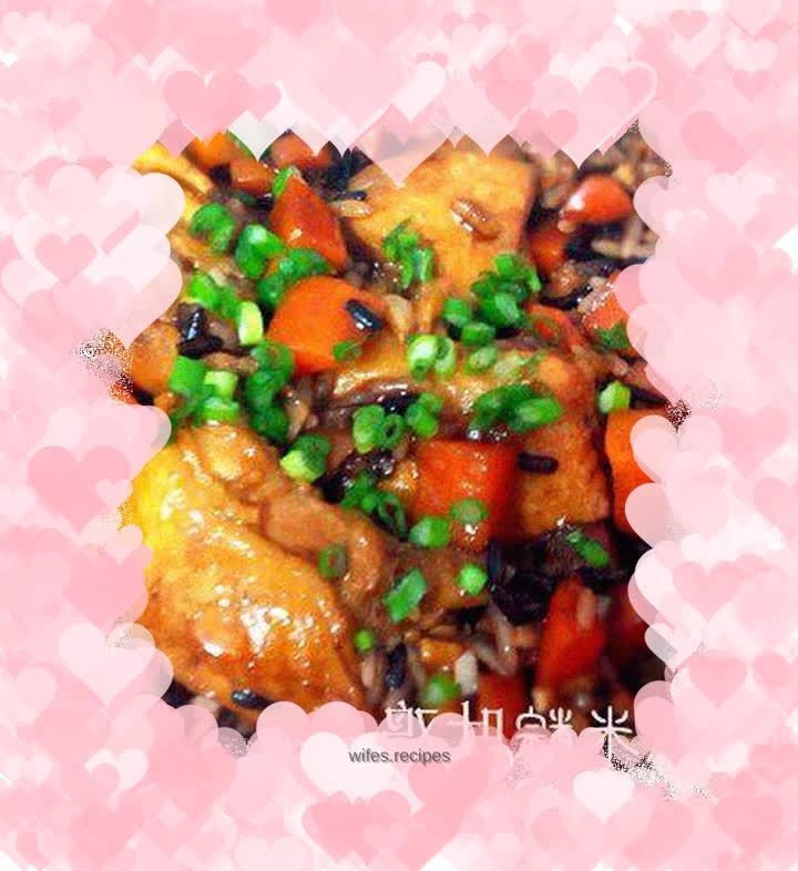 The fragrance of rice dumpling leaves——Glutinous rice rice dumpling leaf chicken